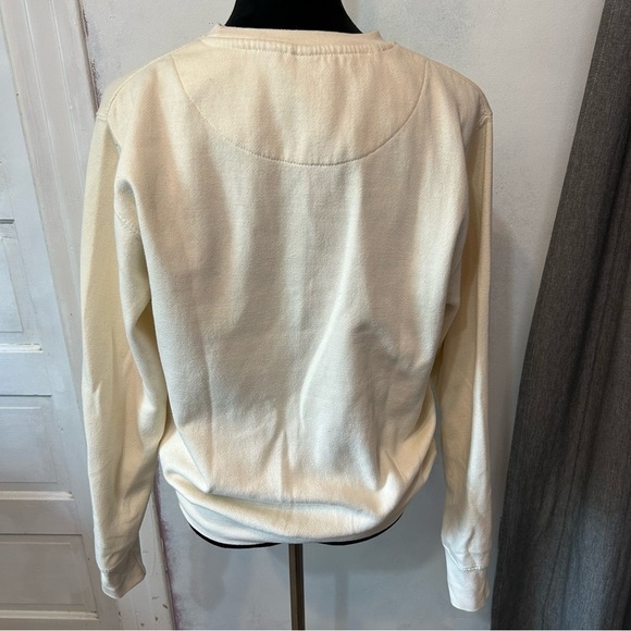 Cambridge University Women Sweatshirt Cream Medium Academia Preppy Collegiate - Picture 5 of 7